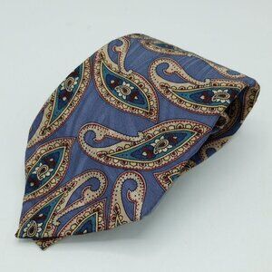 Salvatori Men's Silk Paisley Tie - 57"L